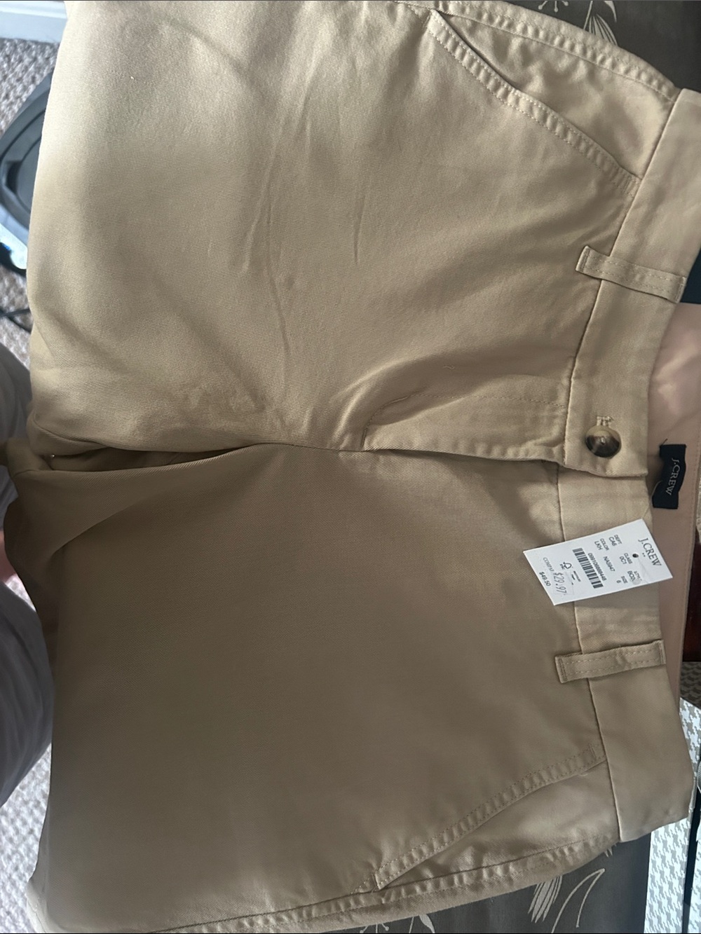 J. Crew Factory Women's Khaki Chino Shorts - Tan